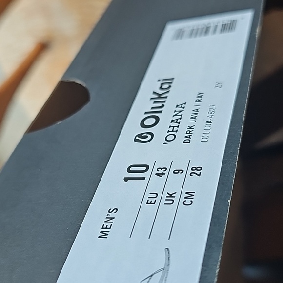 Olukai Mens Size 10 Flip Flop - Picture 3 of 4